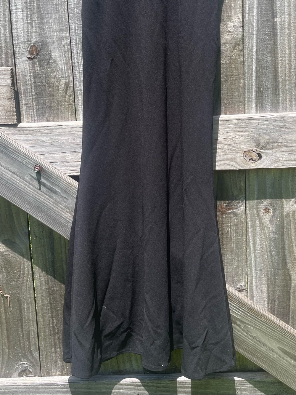 Lulu's Black V-Neck Spaghetti Strap Maxi Dress - Picture 2 of 10